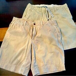 Polo by Ralph Lauren 9” khaki shorts. Size 36
